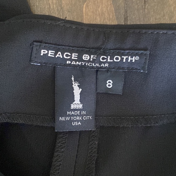 Peace‎ of Cloth black straight leg pants size 8 - Picture 3 of 5